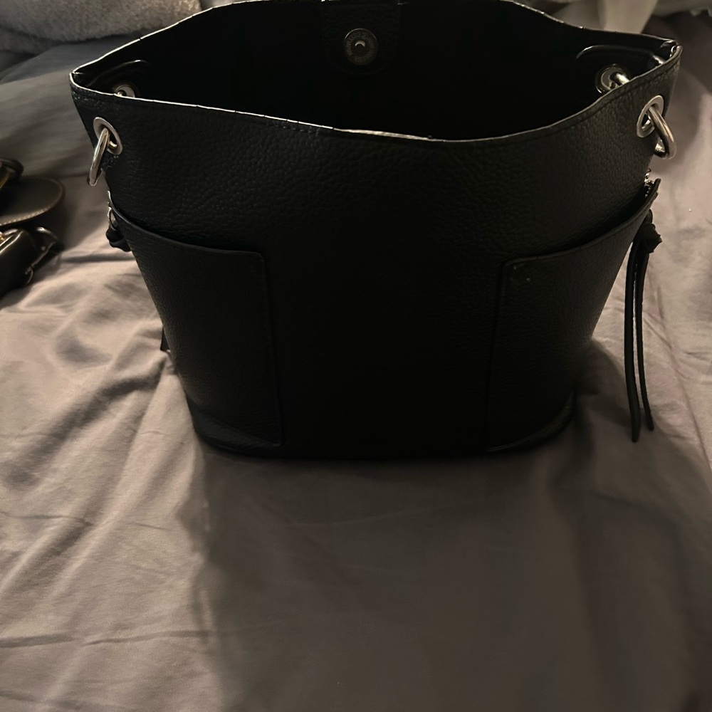 Steve Madden Black Satchel Bag